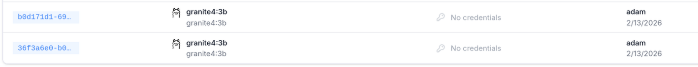 A screenshot from LiteLLM showing the same model being created twice because the previous issue.